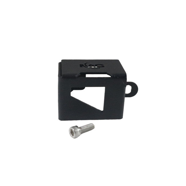 Motocare Black Reservoir Oil Cap for Bajaj Pulsar NS400Z | CNC Brake Fluid Cap Cover | Premium Bike Accessory