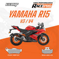 Yamaha R15 V3 /V4  Race Pro Sintered Brake Pad  upto 2024