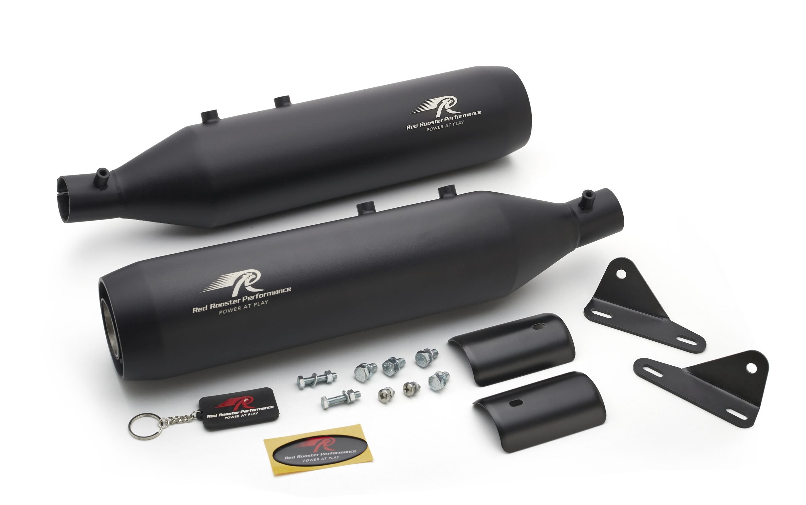 Red Rooster Astral Exhaust for RE Shotgun 650 - Matt Black