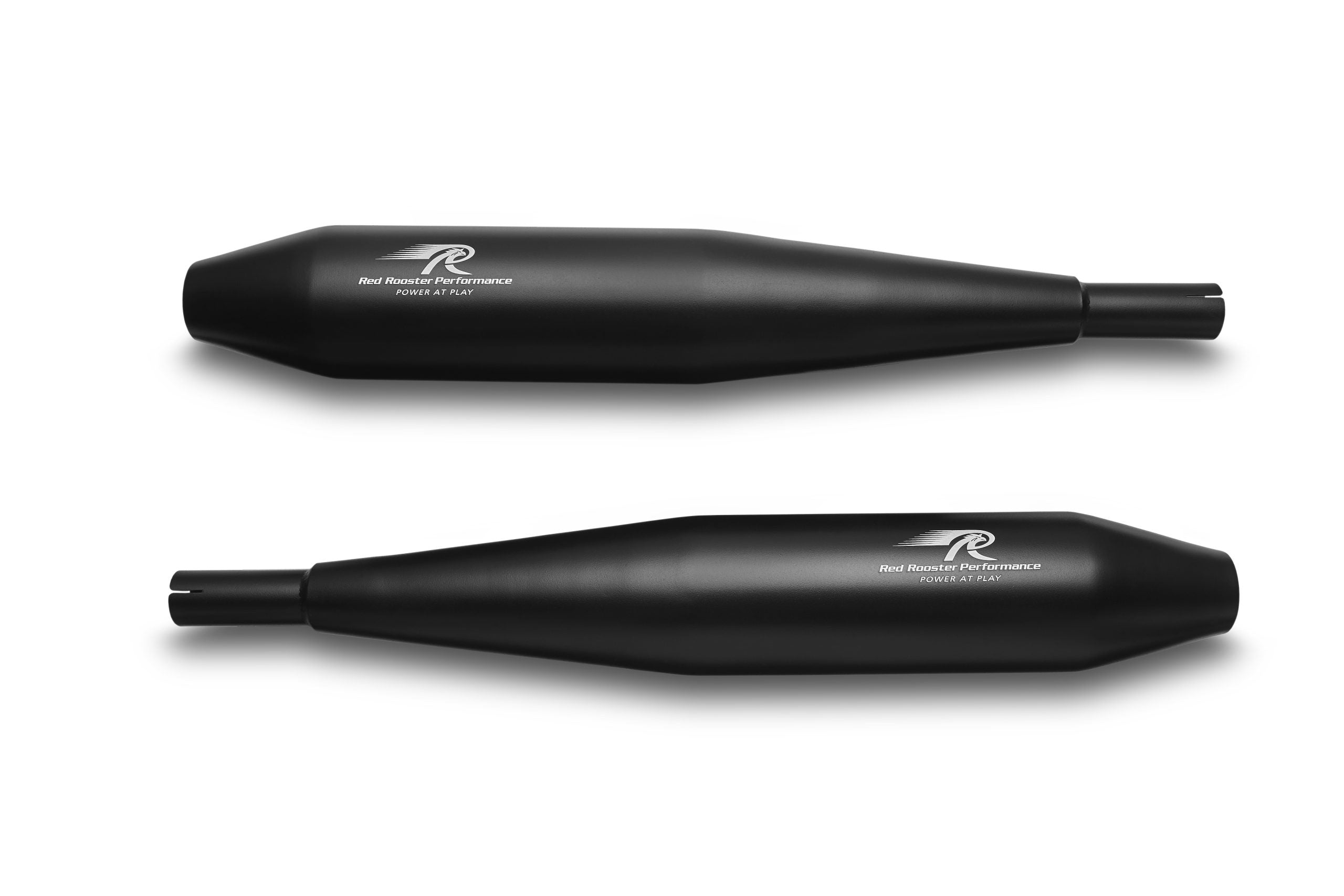 Red Rooster Celesta Pro Exhaust for Jawa Classic - Black Matte