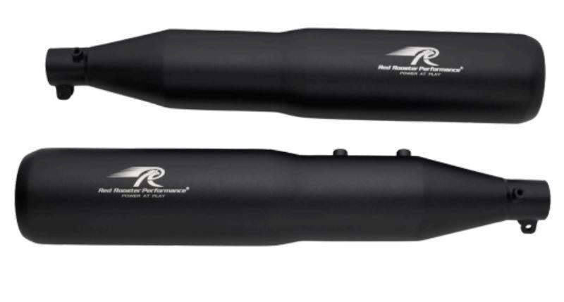 Red Rooster Performance Atlas Exhaust (Black) For Royal Enfield Classic 650