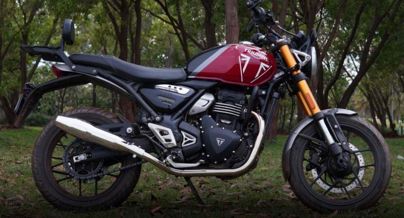 Red Rooster Performance-Blaze Premium Exhaust system For Triumph Speed 400 (Black)