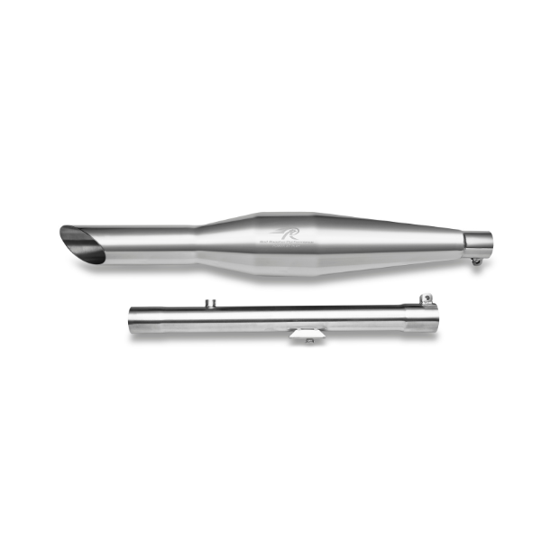 Red Rooster Rumbler Ace–Polish Exhaust for RE Meteor 350