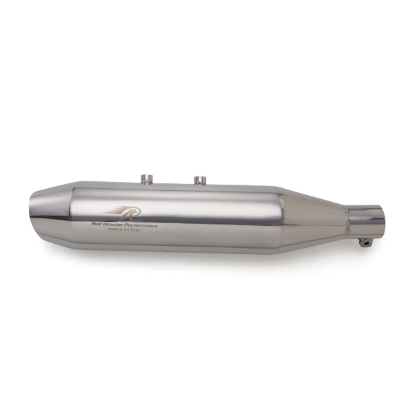 Red Rooster Rumbler Max–Polish Exhaust for RE Meteor 350