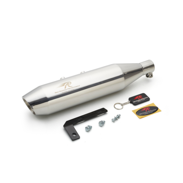 Red Rooster Rumbler Max–Polish Exhaust for RE Hunter 350