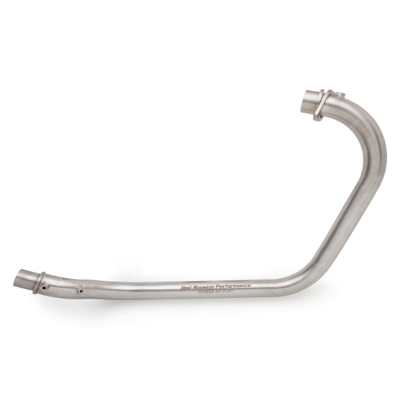 Red Rooster Vertex Header Pipes – Matte for Royal Enfield Scram 411
