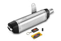 Red Rooster Vertex–Matte Exhaust for Royal Enfield Himalayan