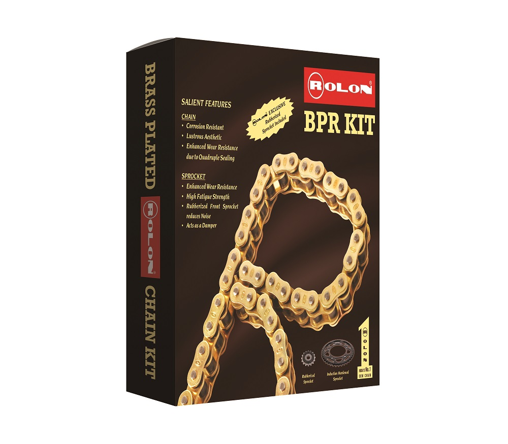 Rolon Brass Chain Kit For Duke 390 Adventure (KIT HXRC 507)