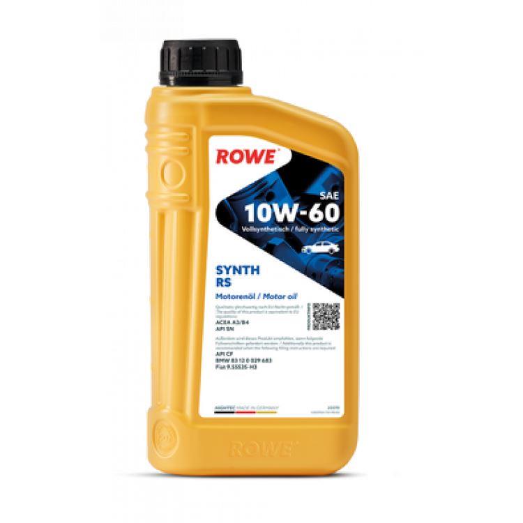 Rowe Engine Oils Hightec Synth RS SAE 10W-60 (1L) - 20070-0010-99