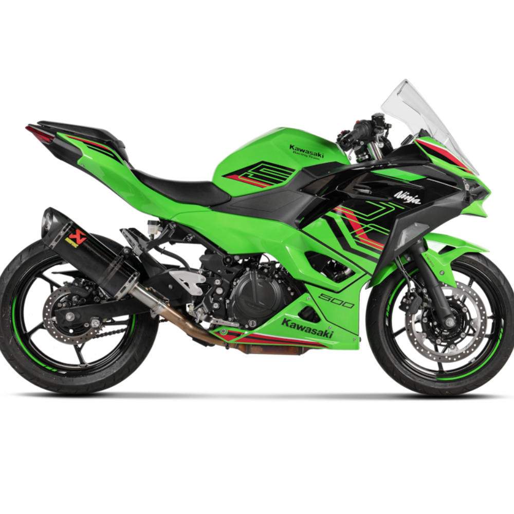 Kawasaki Ninja 500 / Z500 (2024+) Slip-On Line Carbon Exhaust – Akrapovic