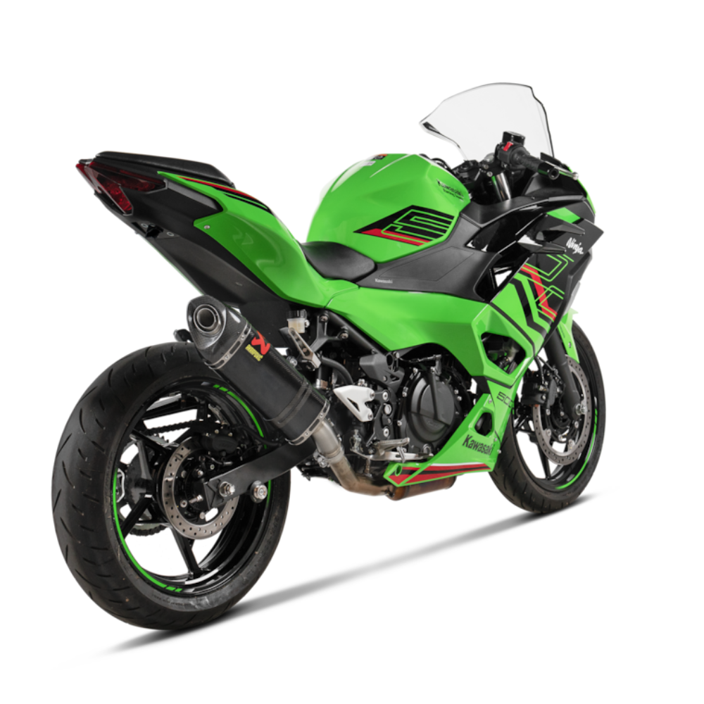 Kawasaki Ninja 500 / Z500 (2024+) Slip-On Line Carbon Exhaust – Akrapovic