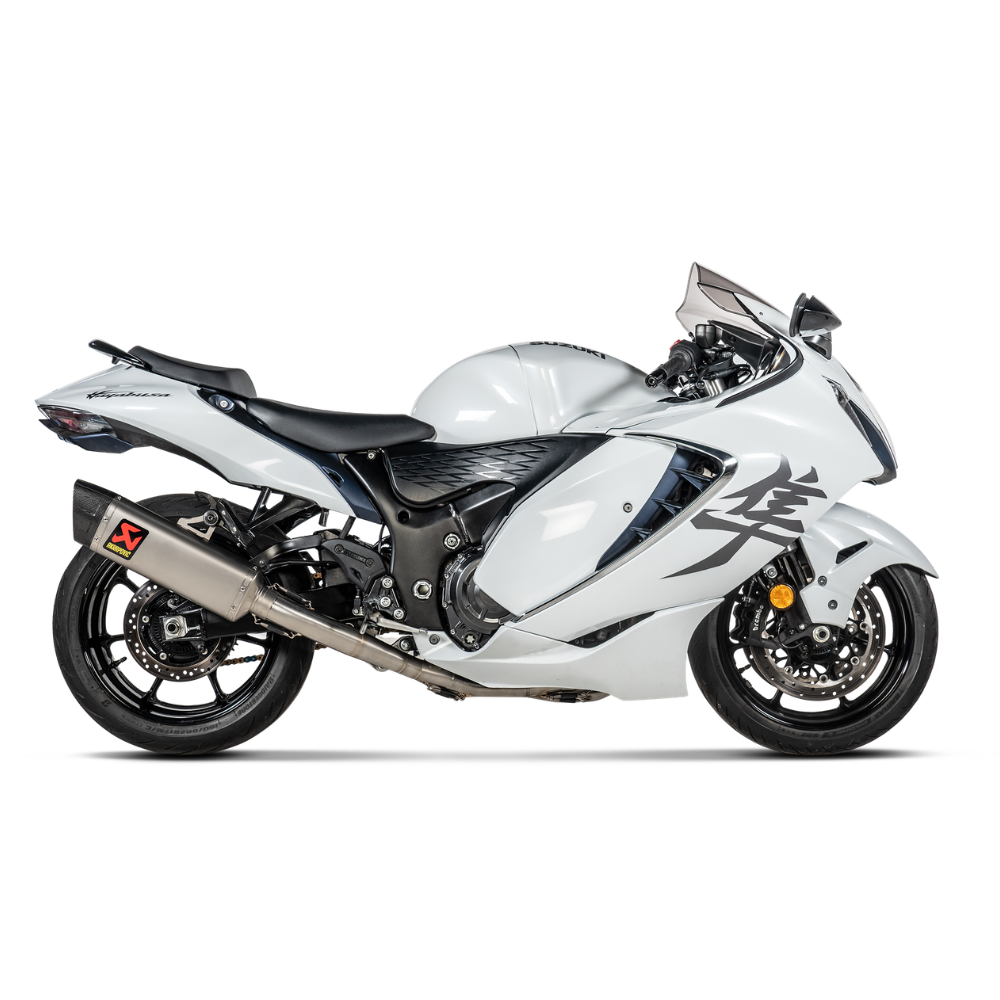 Suzuki Hayabusa 2026 Racing Line Titanium Exhaust System – Akrapovič