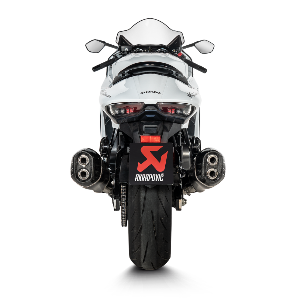 Suzuki Hayabusa 2025 Slip-On Line Titanium Exhaust System – Akrapovič