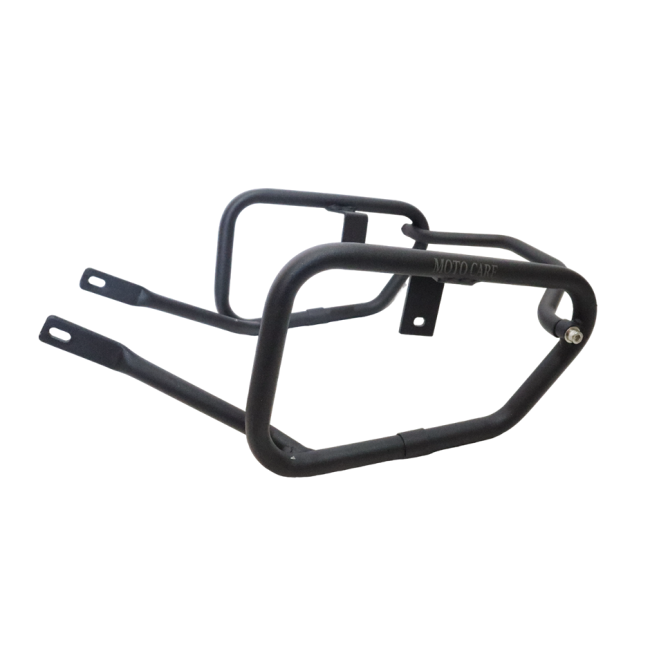 MotoCare Saddle Stay for TVS Apache RTR 200 | Heavy Duty Side Bag Support Carrier | Motorcycle Luggage Mount Rack
