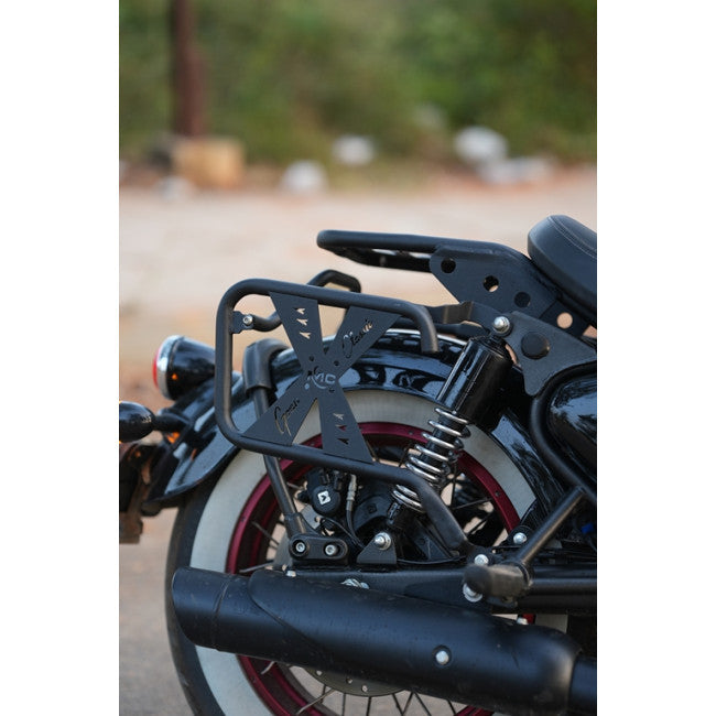 MotoCare Saddle Stay for Goan Classic 350 | Heavy Duty Saddle Bag Support & Luggage Mount