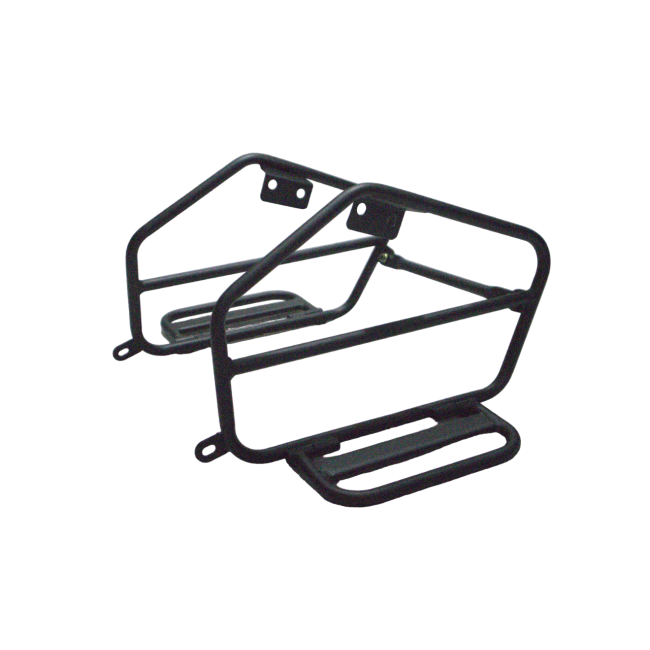 MotoCare Saddle Stay with Footrest for Royal Enfield Himalayan 411 | Luggage Support with Pillion Comfort