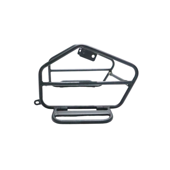 MotoCare Saddle Stay with Footrest for Royal Enfield Himalayan 411 | Luggage Support with Pillion Comfort