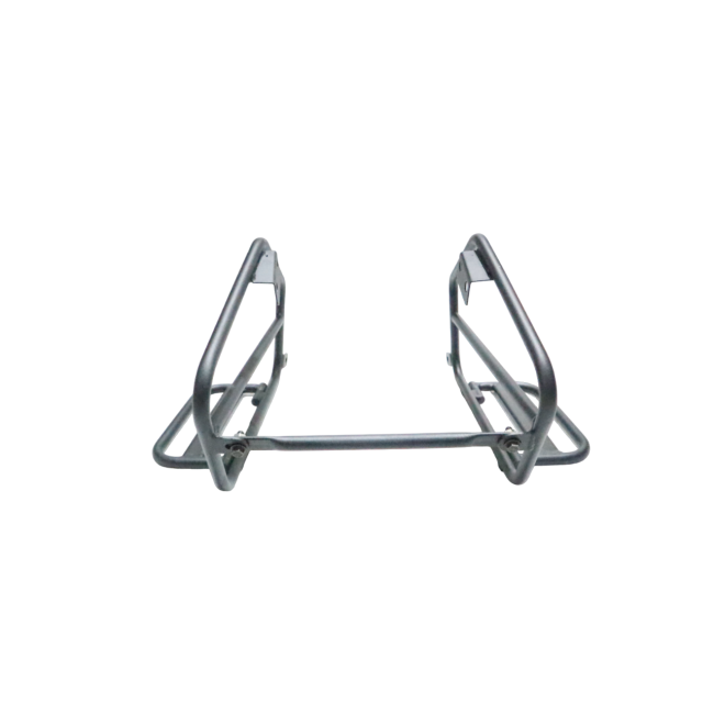 Motocare Saddle Stay with Footrest for Scram 440 | Heavy Duty Pillion Comfort & Luggage Support