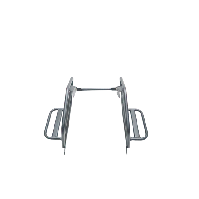 Motocare Saddle Stay with Footrest for Scram 440 | Heavy Duty Pillion Comfort & Luggage Support
