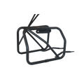 MotoCare Saddle Stay Without Plate for Hero Xpulse 200 / 200 4V | Heavy Duty Luggage Support Rack (Minimal Design)