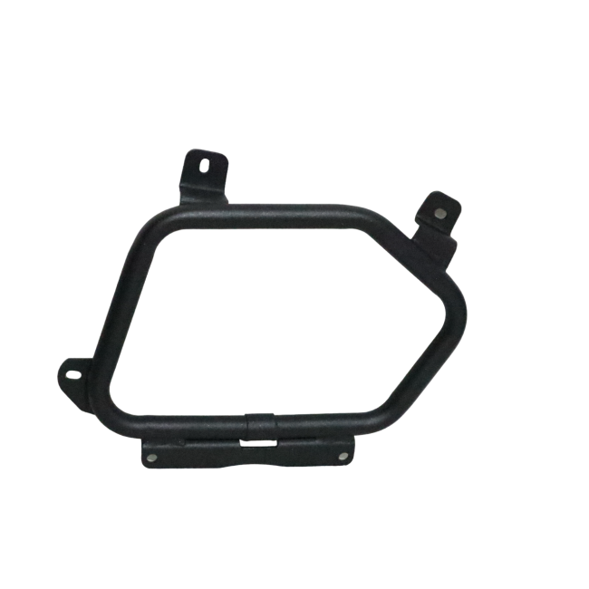 MotoCare Saddle Stay Without Plate with Footrest for Royal Enfield Himalayan 450 | Saddle Bag Support