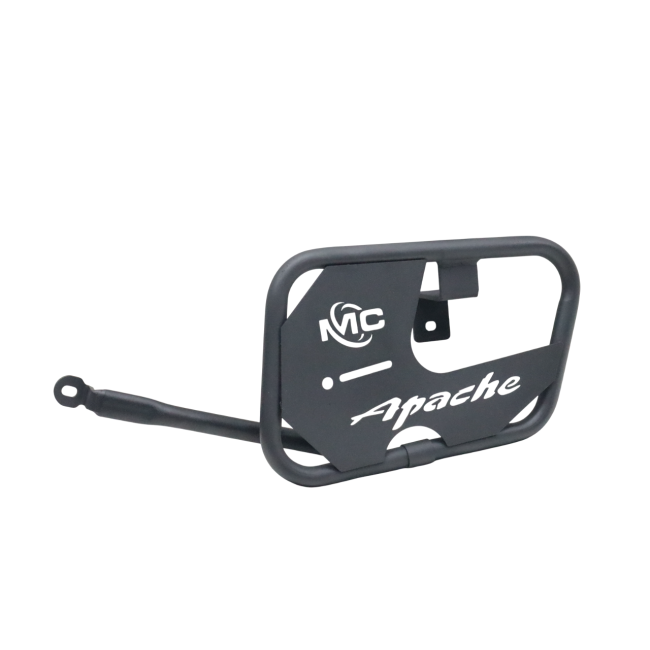 MotoCare Saddle Stay with Plate for TVS Apache RTR 160 | Heavy Duty Luggage Carrier Support Frame