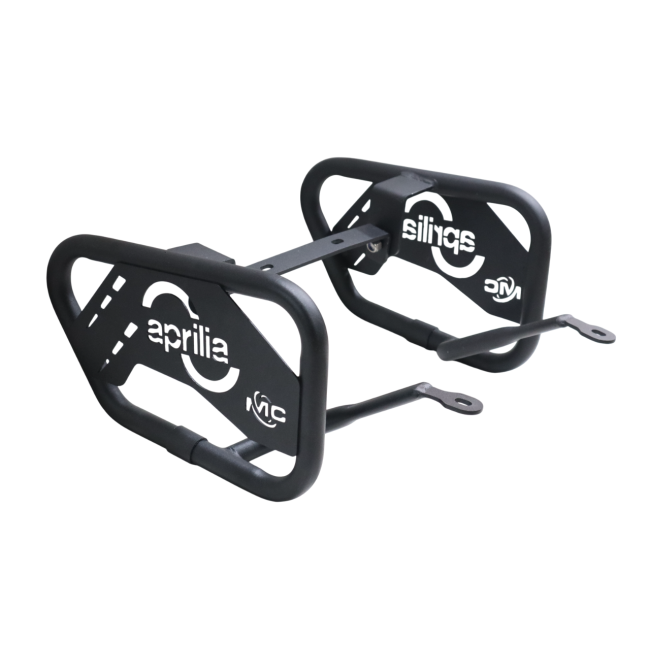 MotoCare Saddle Stay with Plate for Aprilia RS 457 | Heavy Duty Saddle Bag Support