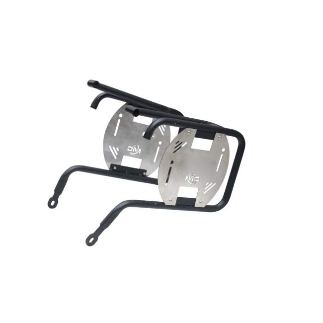 MotoCare Saddle Stay with Plate for Honda CB350 | Heavy Duty Luggage Support & Saddle Bag Holder