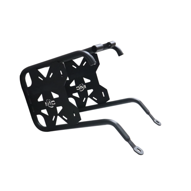 MotoCare Saddle Stay with Plate for Honda Hness CB350 | Heavy Duty Saddle Bag Mount | Luggage Carrier Support