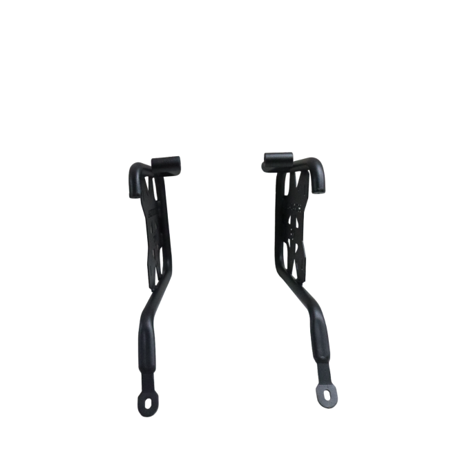 MotoCare Saddle Stay with Plate for Honda Hness CB350 | Heavy Duty Saddle Bag Mount | Luggage Carrier Support
