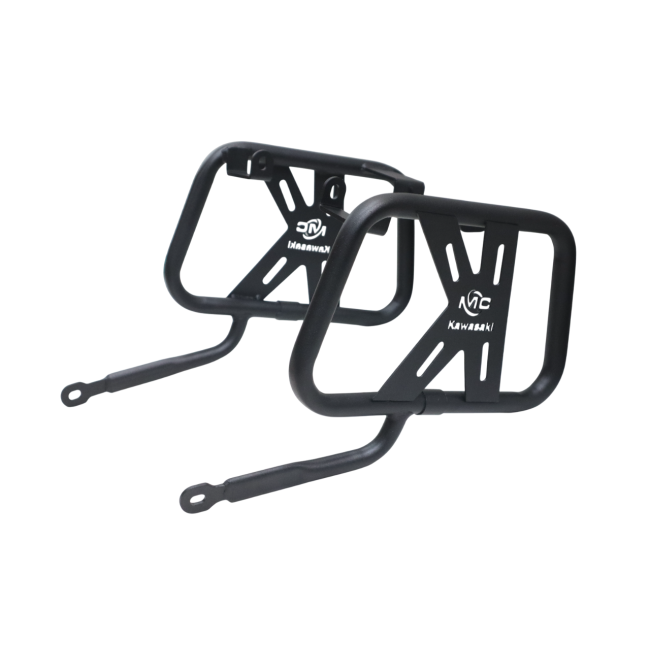 Kawasaki W175 Saddle Stay with Plate – Motocare Heavy-Duty Luggage Carrier Frame | Saddle Bag Support Rack for W175 Motorcycle