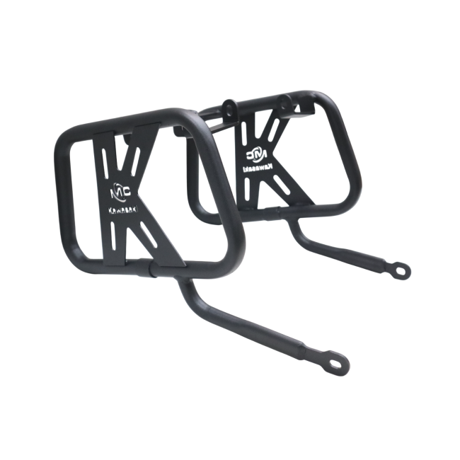 Kawasaki W175 Saddle Stay with Plate – Motocare Heavy-Duty Luggage Carrier Frame | Saddle Bag Support Rack for W175 Motorcycle