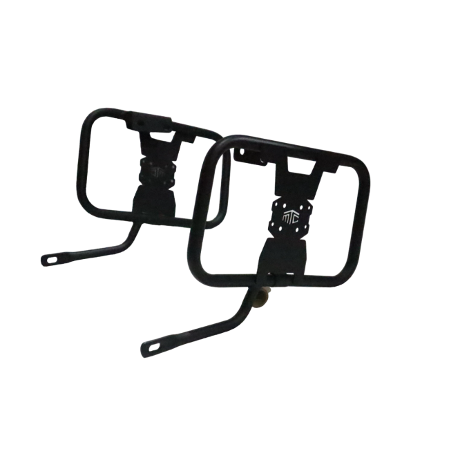 Motocare Saddle Stay with Plate for Scram 440 – Heavy Duty Saddle Bag Support Carrier