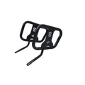 MotoCare Saddle Stay with Plate for Husqvarna Vitpilen 250 | Heavy Duty Saddle Bag Support