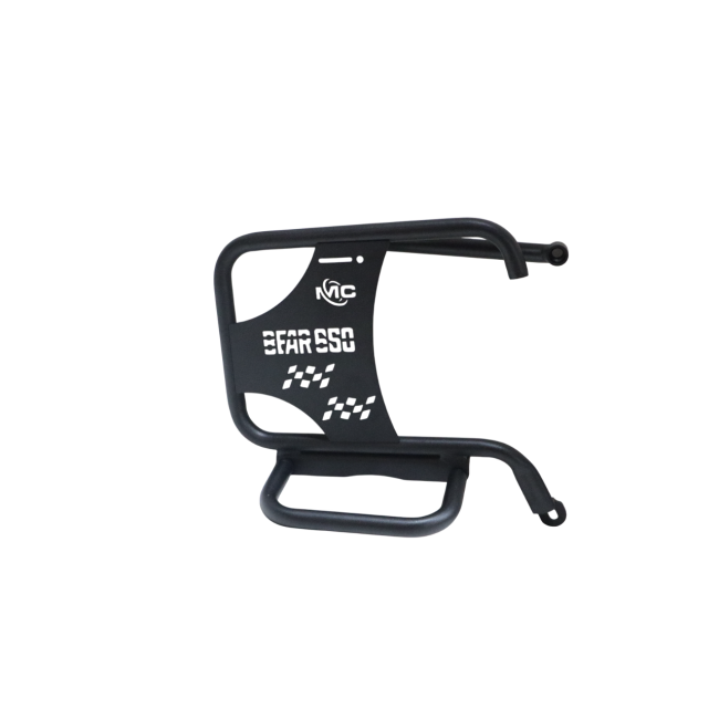 MotoCare Saddle Stay with Plate & Footrest for Bear 650 – Luggage Carrier Support Kit