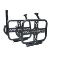 MotoCare Saddle Stay with Plate (No Footrest) for Royal Enfield Shotgun 650 – Heavy Duty Luggage Mount Rack