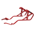 MotoCare Saddle Stay (Red) for Hero XPulse 210 | Heavy Duty Saddle Bag Support | Luggage Carrier Bracket