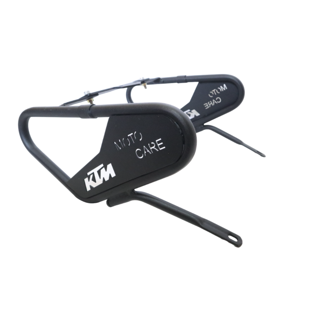 Motocare Saddle Stay with Plate for KTM Duke 250/390 BS6 | Luggage Carrier Saddle Bag Support