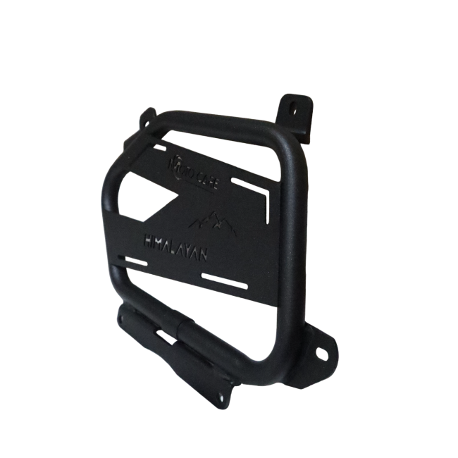 MotoCare Saddle Stay with Plate for Royal Enfield Himalayan 450 | Saddle Bag Support (No Footrest)
