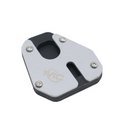 MotoCare CNC Side Stand Extender for Hero XPulse 210 | Kickstand Base Plate | Heavy Duty Stability Support