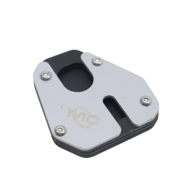 MotoCare CNC Side Stand Extender for Hero XPulse 210 | Kickstand Base Plate | Heavy Duty Stability Support
