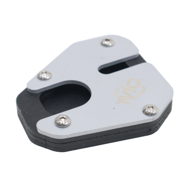 MotoCare CNC Side Stand Extender for Hero XPulse 210 | Kickstand Base Plate | Heavy Duty Stability Support
