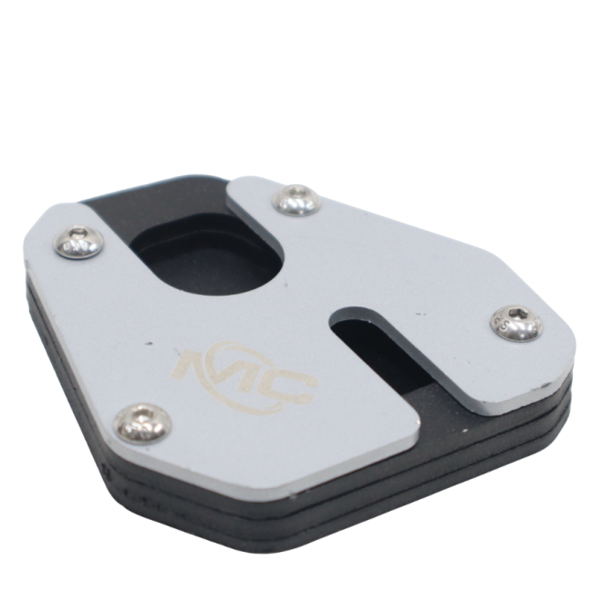 MotoCare CNC Side Stand Extender for Hero XPulse 210 | Kickstand Base Plate | Heavy Duty Stability Support