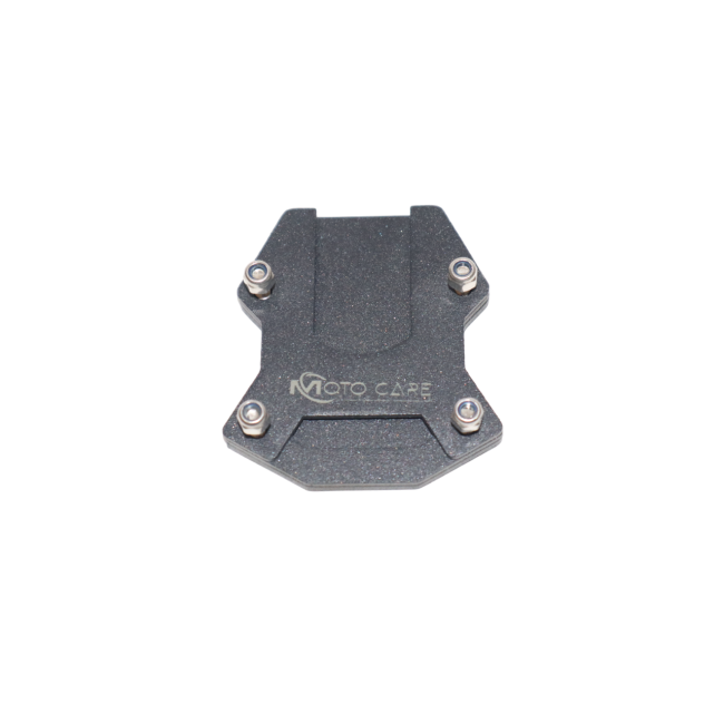 MotoCare CNC Side Stand Extender for Hero Xpulse 200 / 200 4V | Heavy Duty Stand Base Support Plate