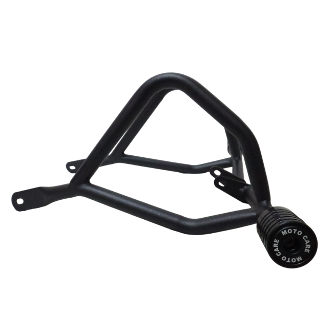 Motocare Small Crash Guard for Yamaha FZS 25 | Compact Engine Protection Guard | Stylish & Durable Bike Safety