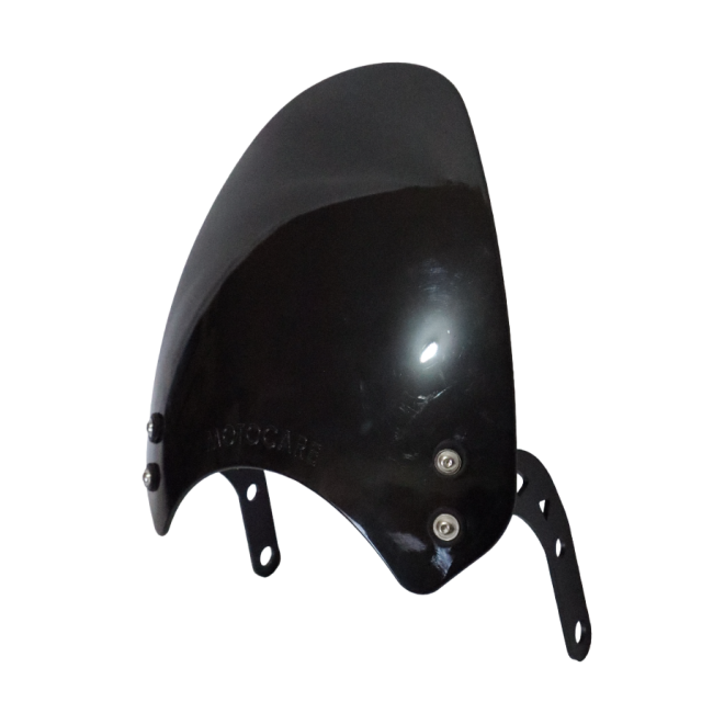 Motocare Small Visor with Clamp for Yamaha FZ-X – Universal Helmet Wind Deflector Shield