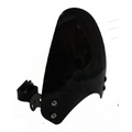 MotoCare Small Visor with Clamp for Royal Enfield Meteor 350 – Compact Wind Deflector Shield