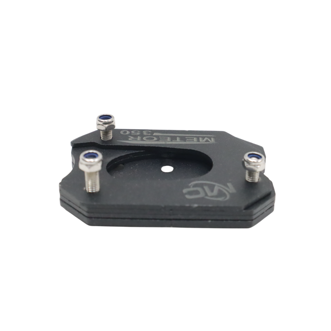 MotoCare Side Stand Extender for Royal Enfield Meteor 350 | Stability Foot Plate