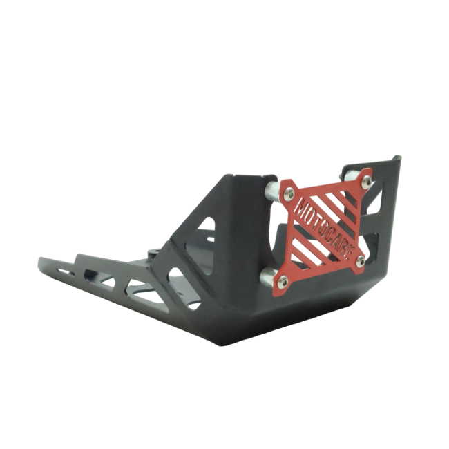 MotoCare Sump Guard (Black) for BMW G 310 GS | Heavy-Duty Engine & Underbody Protection Plate | Adventure Skid Guard