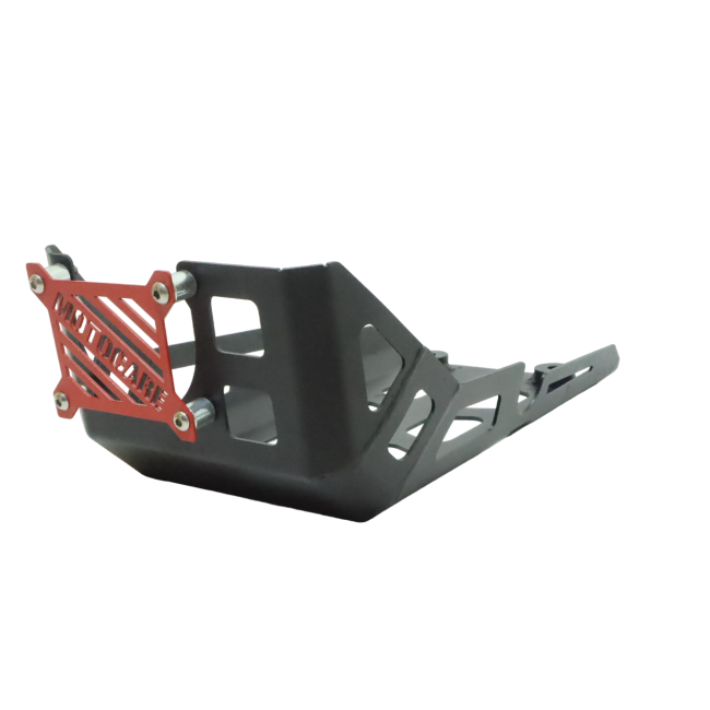 MotoCare Sump Guard (Black) for BMW G 310 GS | Heavy-Duty Engine & Underbody Protection Plate | Adventure Skid Guard